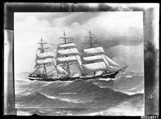 Full rigged ship IMBERHORNE