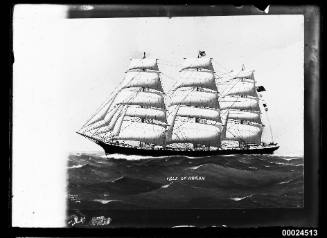 Barque ISLE OF ARRAN at sea