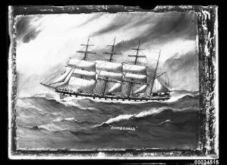 Barque DUNDONALD at sea