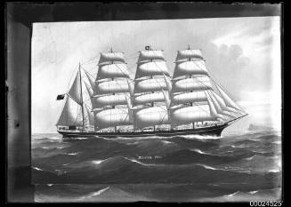 Barque DOWAN HILL at sea