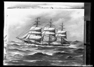 Barque GLENALVON at sea
