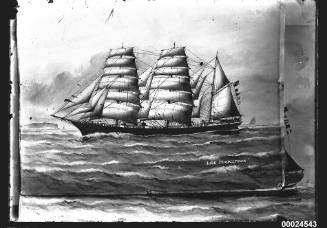 Barque LORD TEMPLETOWN at sea