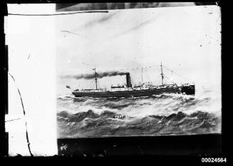 SS PORT CHARMER under steam at sea