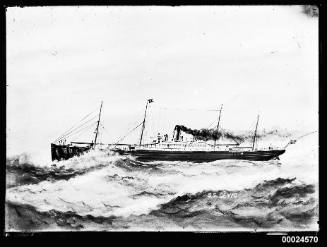 SS CEVIC under steam at sea