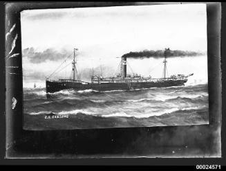 SS GEELONG under steam at sea