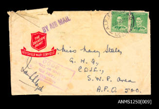 Salvation Army envelope