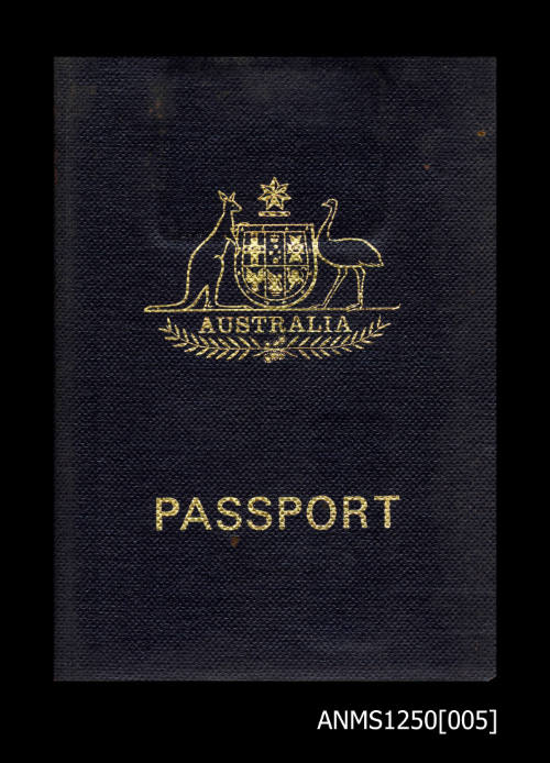 Nancy Steele's Australian Passport