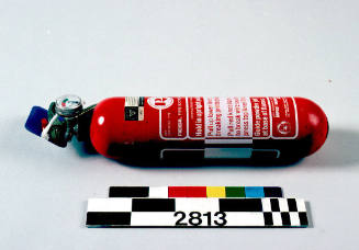 Dry chemical fire extinguisher for use onboard MATILDA
