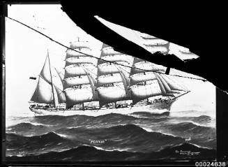 Barque FENIA at sea