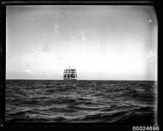 MAGDELENE VINNEN, four masted barque at sea