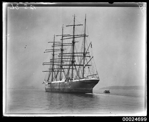 MADELENE VINNEN awaiting cargo in Sydney Harbour