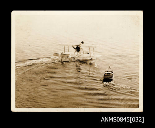 Sea plane from HMAS SYDNEY II