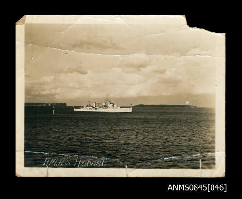 HMAS HOBART at sea