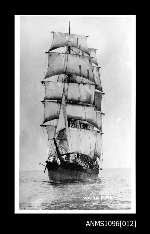 WHITE PINE in full sail