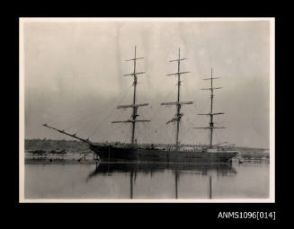 The MURRAY at anchor in Port Augusta c1870