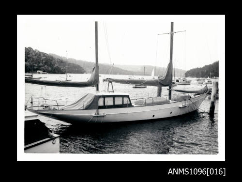 TAHI WAITANGI moored at Church Point 1971