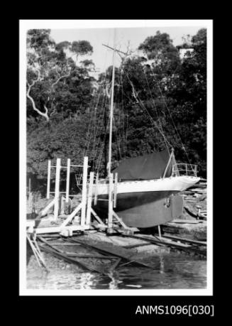 Yacht WIRRAMINNA in SASC slips 1968