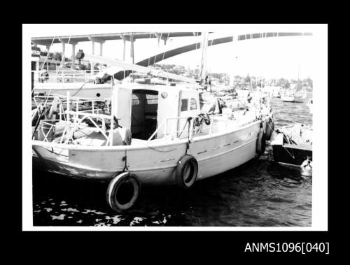 Schooner WANDERER at Lucas Slip Drummoyne 1968