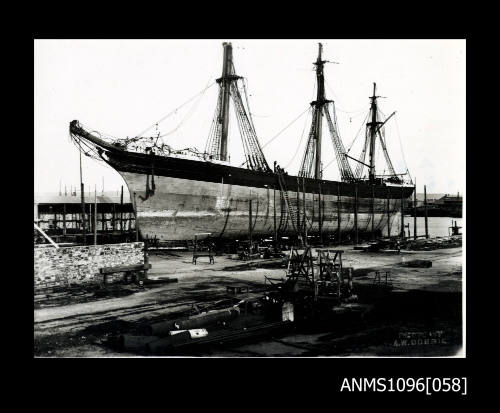 The THEOPHANE in Fletcher's Slip Port Adelaide