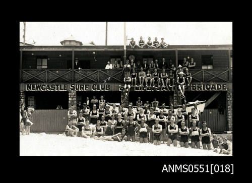 Newcastle Surf Club & Life Saving brigade 1919 - 1920 Season