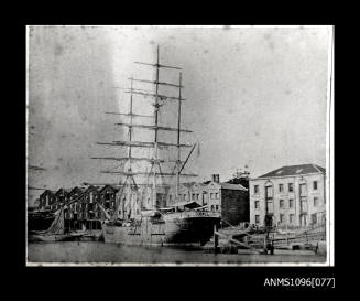 The three masted barque WAVE OF LIFE at Sydney