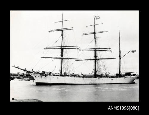 TROPIC at anchor in Port Adelaide c1907