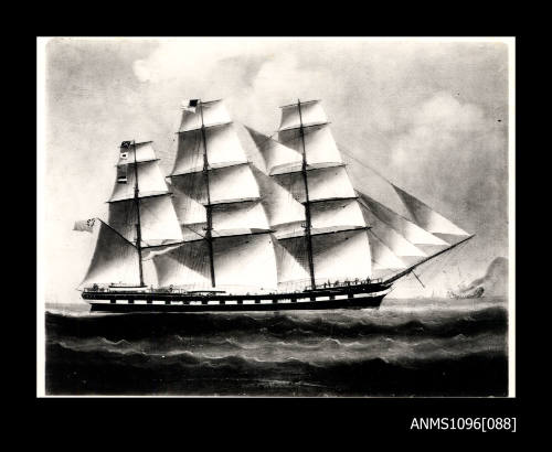 Full-rigged ship TYBURNIA