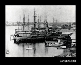 TRAFALGAR at Darling Harbour c1875