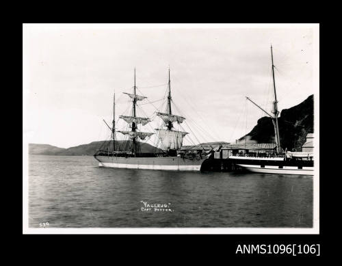 The YALLEJO under Captain Potter at Port Chalmers