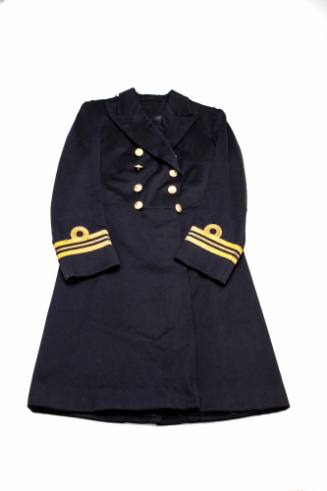 RAN officer's frock coat belonging to Captain William Frederick Cook
