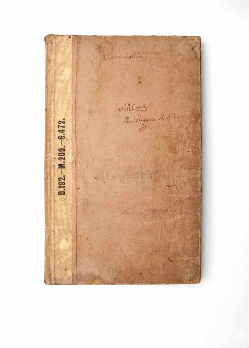 Seamanship notebook Frederick Norton Cook, Midshipman RAN