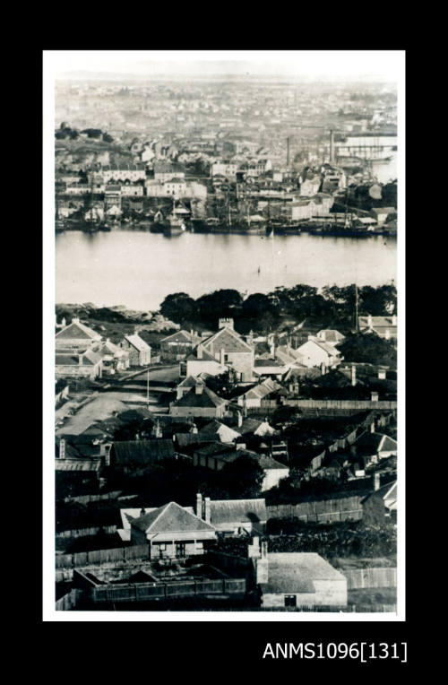 View from McMahon's Point to Walsh Bay in 1872