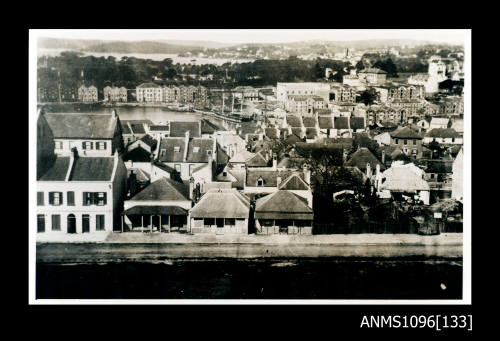 View from Sydney Observatory to Circular Quay c1872