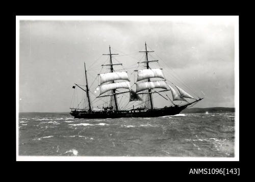 The ROTHESAY BAY three masted barque