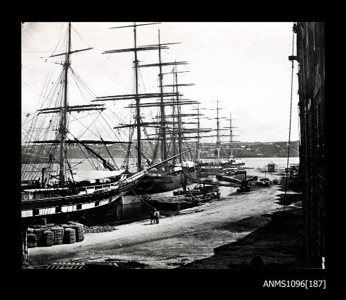 DURBAN CASTLE, ABERGELDIE, BOWEN? CHIEF, and DUKE OF SUTHERLAND at quay