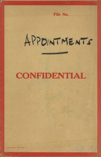 Appointments of William Frank Cook, RAN