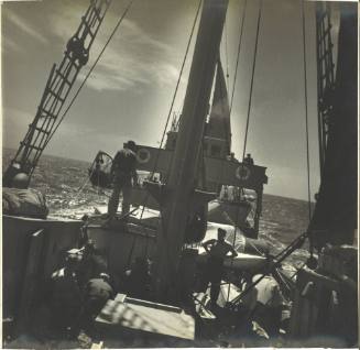 HMAS WYATT EARP under Mizzen and Jib (and engine)