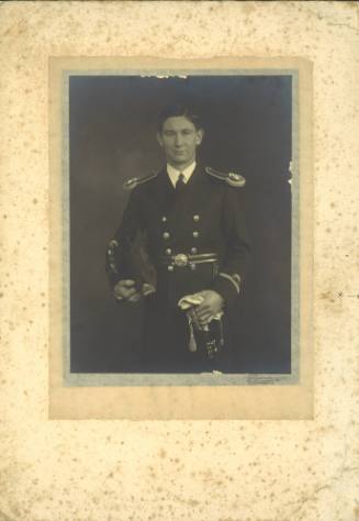 Acting Sub-Lieutenant William Frank Cook, Royal Australian Navy, September 1936