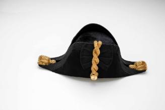 Bicorn cocked hat belonging to Captain William Cook, RAN