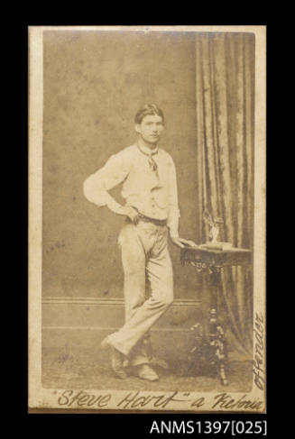 Photograph depicting a Steve Hart
