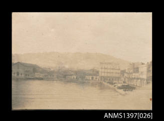 Photograph depicting a port