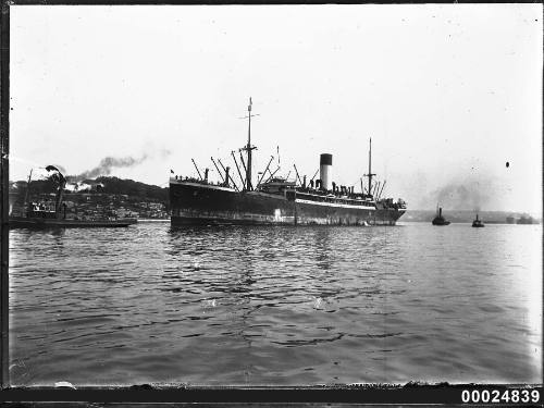 SS ANCHISES - passenger liner