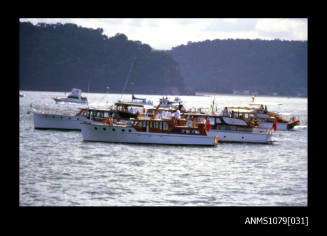 Image depicting a group of Halvorsen vessels including LOUISE