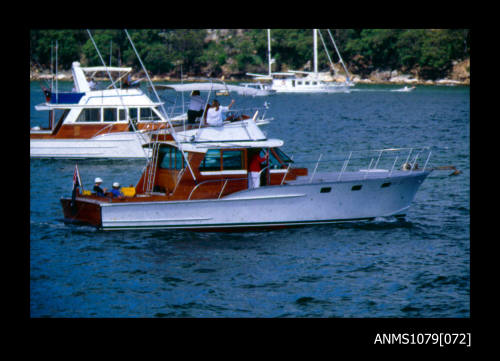 Image depicting Halvorsen vessel CADMUS VI at the Halvorsen Boatshed at Bobbin Head