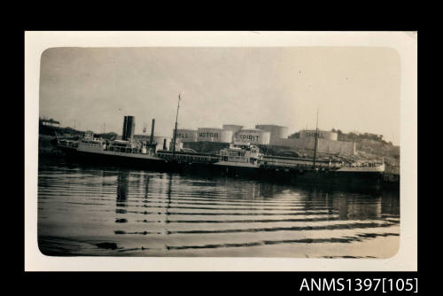 SS PATRICIA at the Shell Refinery in Gore Bay, Sydney