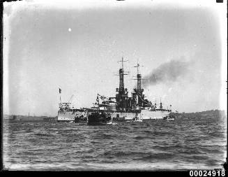 USS MISSISSIPPI in Sydney Harbour