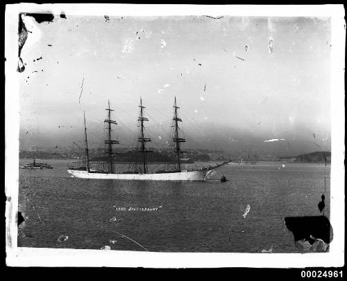 Four masted barque LORD SHAFTESBURY