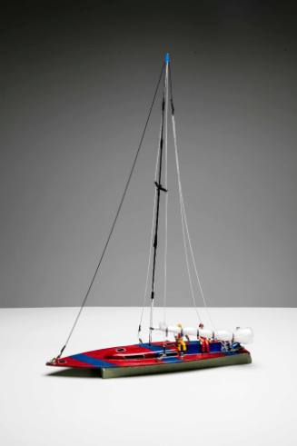 Scale model of 40 foot yacht