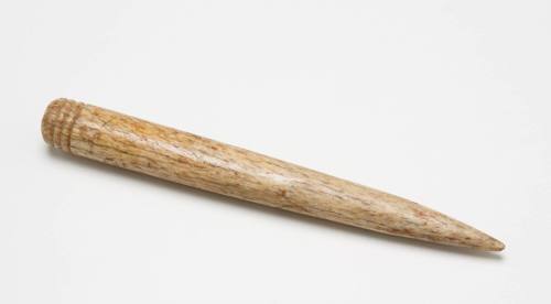 Scrimshaw fid made from Walrus tusk