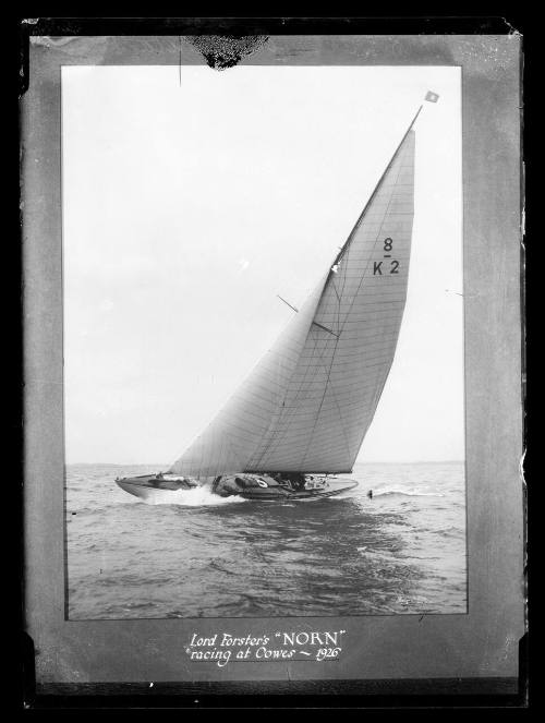 Lord Forster's sloop NORN at Cowes, 1926